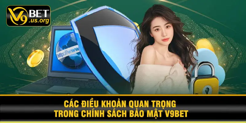 Các Điều Khoản Quan Trọng Trong Chính Sách Bảo Mật V9BET